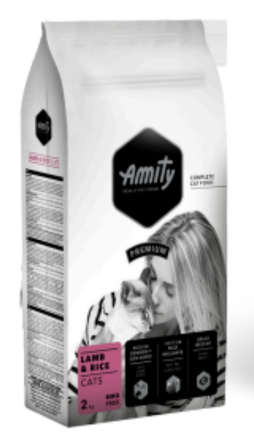 AMITY CAT PREMIUM ADULT LAMB 2KG