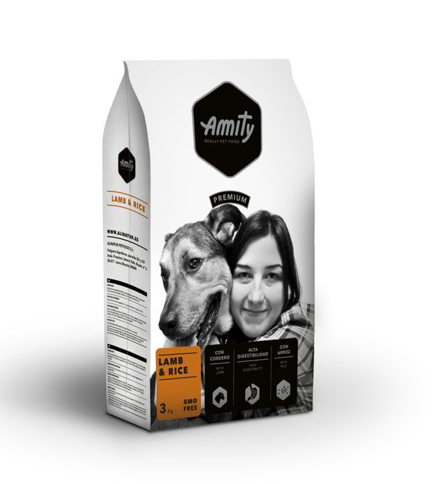 AMITY DOG PREMIUM ADULT LAMB 3KG