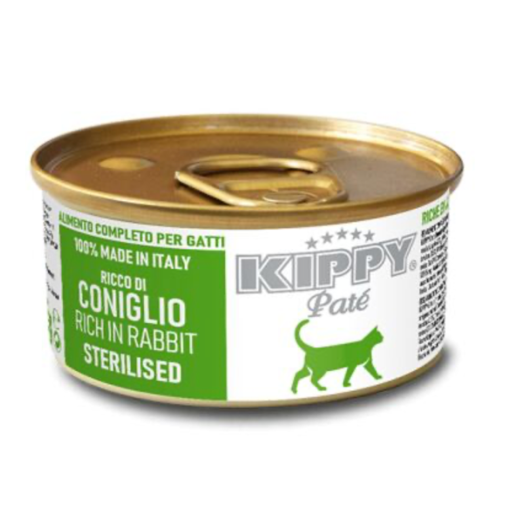 KIPPY CAT ADULT PATÉ CONEJO 85GR (24 UND.)