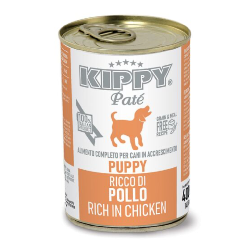 KIPPY DOG PUPPY PATÉ POLLO 400GR (24 UND.)