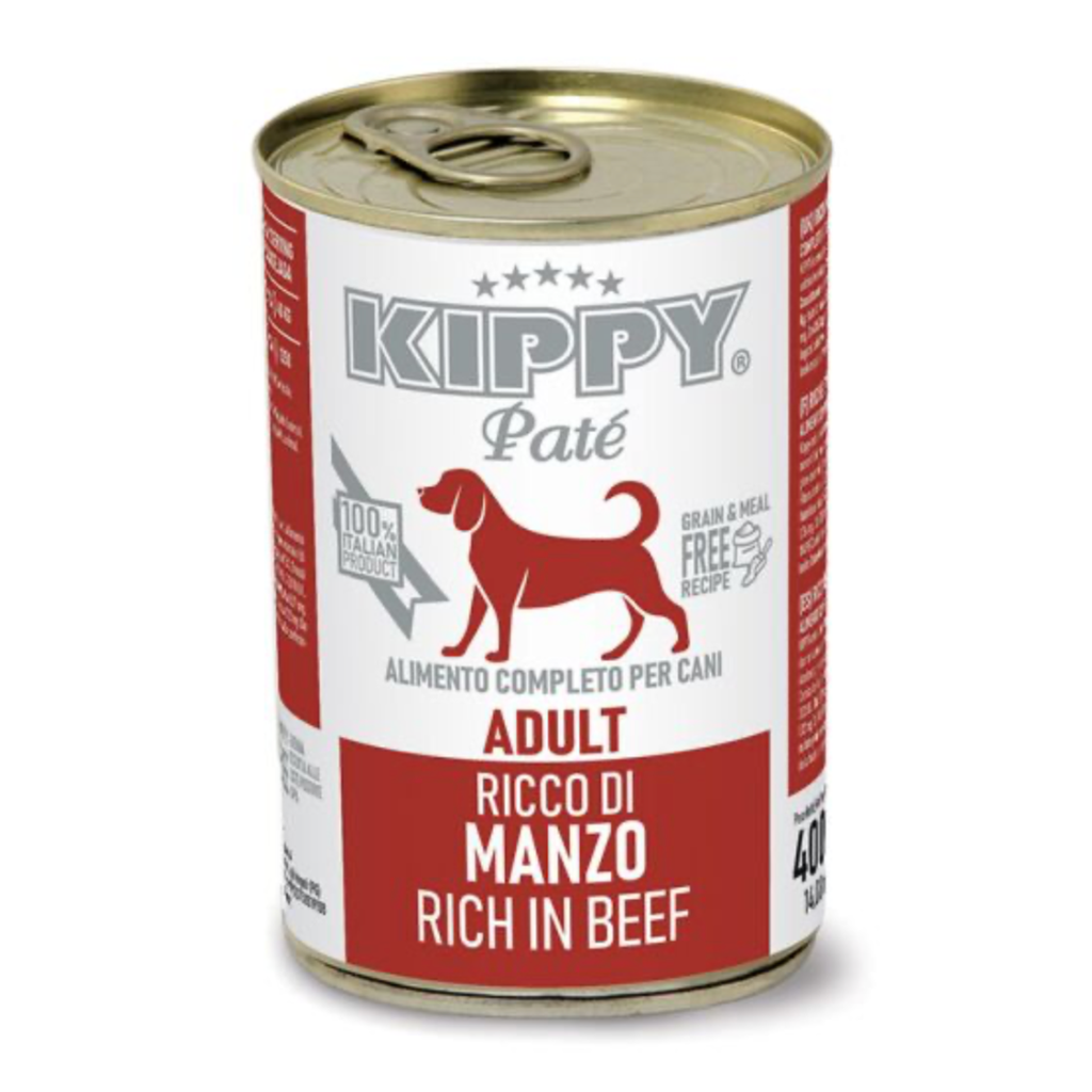 KIPPY DOG ADULT PATÉ TERNERA 400GR (24 UND.)