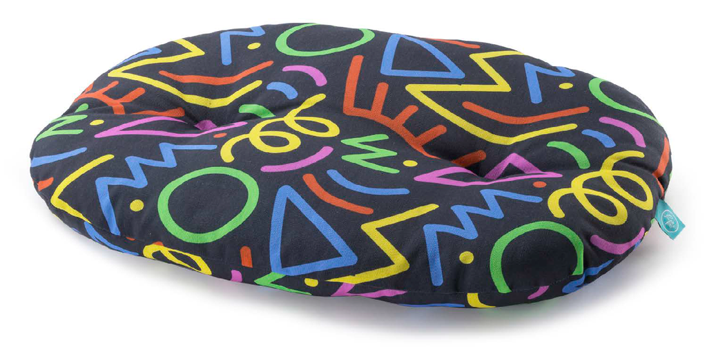 LEO PET COJIN OVALADO "NETTUNO" FUNNY COLORS 55X40 CM