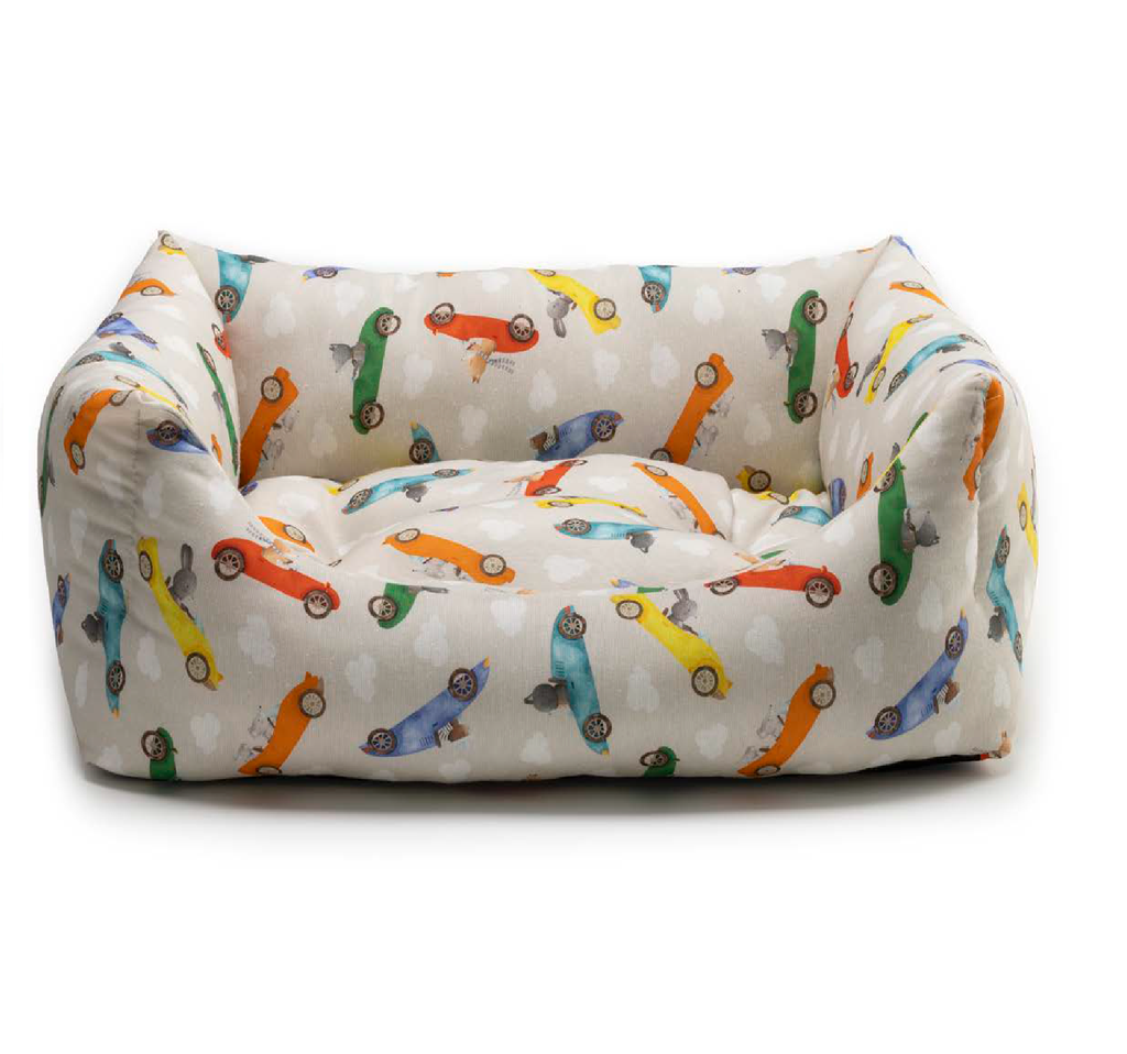 LEO PET CAMA RODI FUNNY CARS 70X85 CM