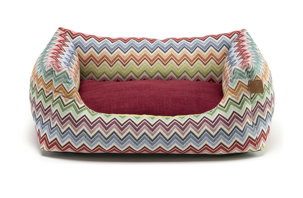 LEO PET CAMA RODI ZIG ZAG 85X110 CM