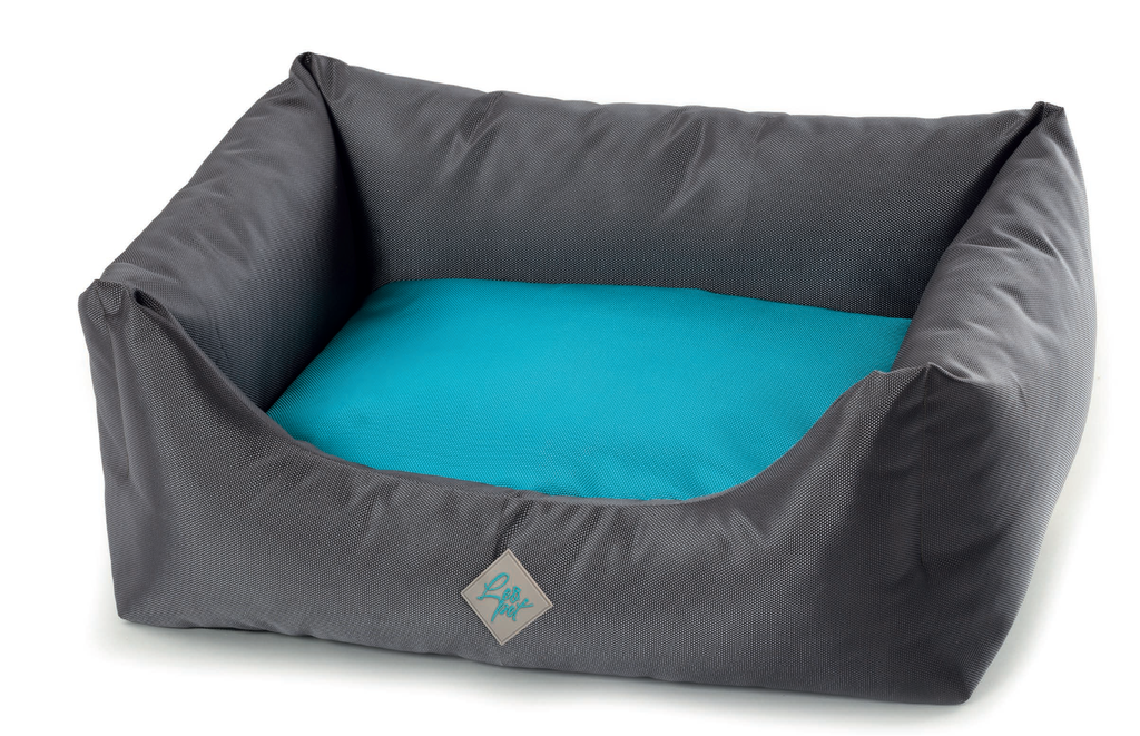 LEO PET COJÍN DESENFUNDABLE RODI OXFORD AZUL IMPERMEABLE 60X70