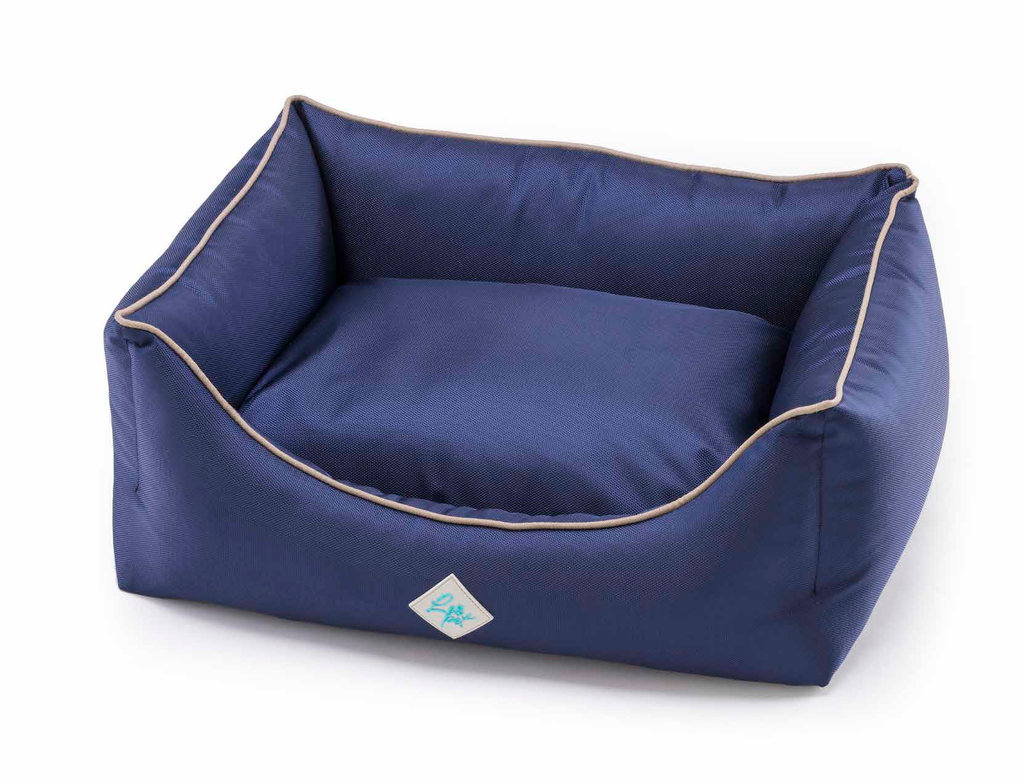 LEO PET CAMA RODI EXTRA FUERTE AZUL IMPERMEABLE F 85X110 CM