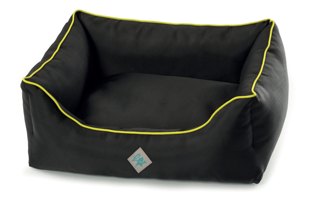 LEO PET COJÍN DESENFUNDABLE RODI OXFORD NEGRO IMPERMEABLE 100X120