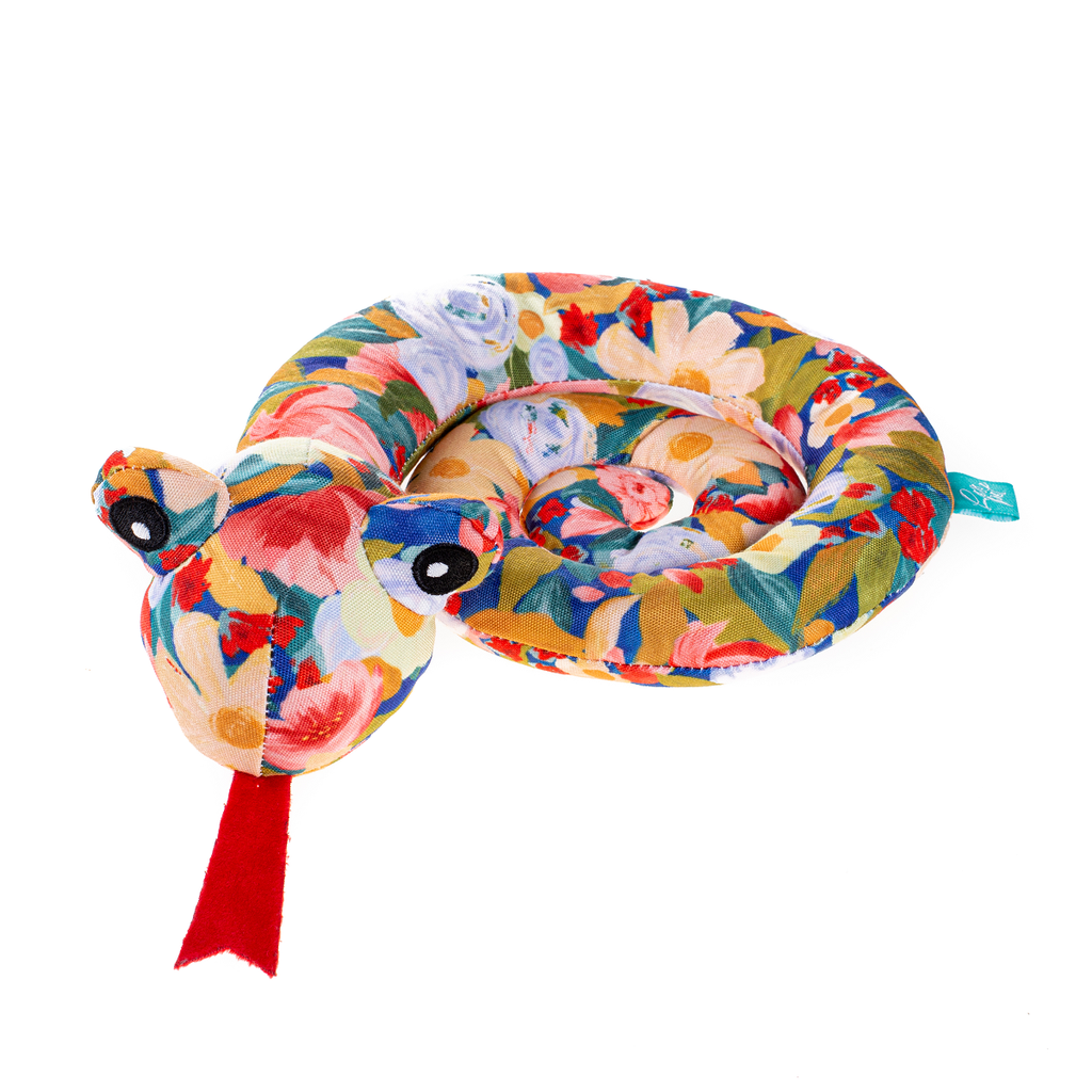 LEO PET JUGUETE DE LONA COLECCIÓN JARDIN "SERPIENTE" 26 CM