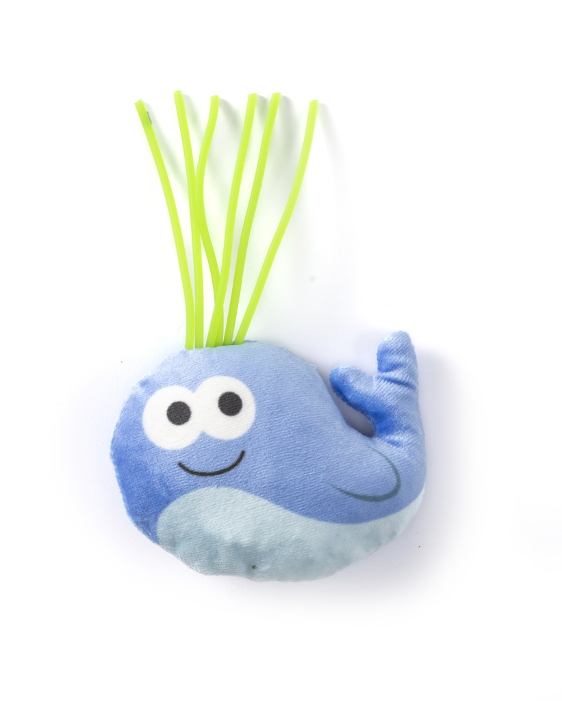 LEO PET JUGUETE PARA GATO "BALLENA" 9 CM