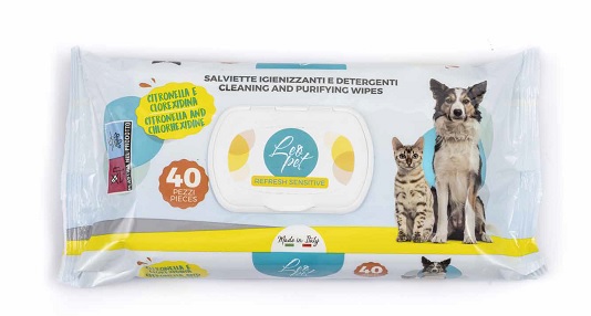 LEO PET 40 TOALLITAS CITRONELA