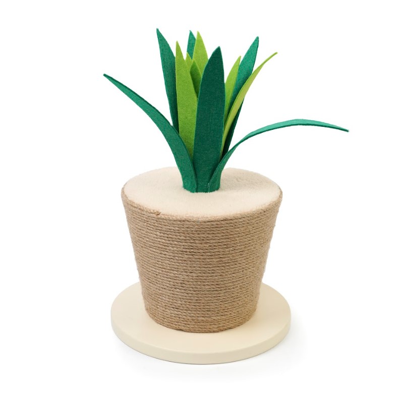LEO PET RASCADOR GATO PLANTA AGAVE 30X30X40 CM