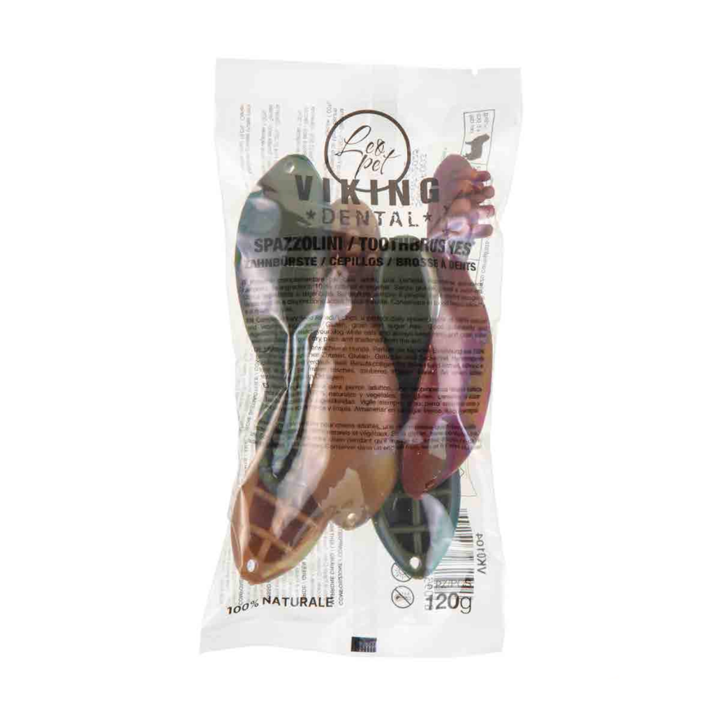 LEO PET SNACK DENTAL CEPILLO DE DIENTES 11 CM (90 UND.)