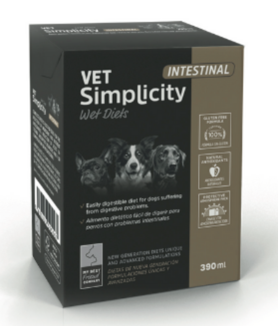 VETSIMPLICITY HUMEDO INTESTINAL DOG 375GR (12 UND.)
