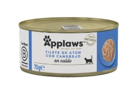 APPLAWS CAT LATA ATÚN-CANGREJO 24X70GR (24 UND.)