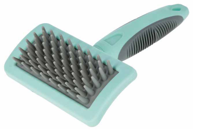 LEO PET CEPILLO DE MASAJE 18X12 CM (2 UND.)