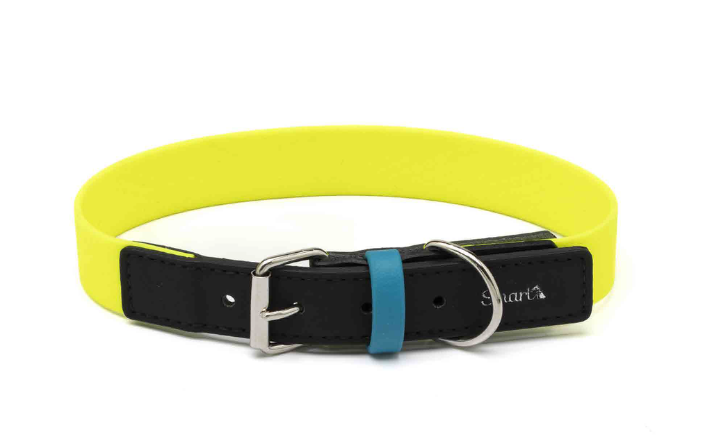 LEO PET COLLAR PVC AMARILLO 45X2,5 CM
