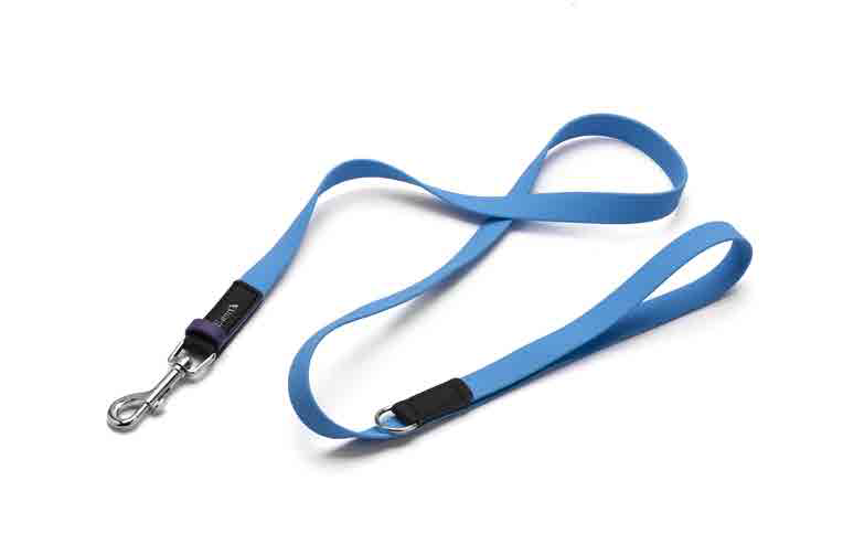 LEO PET COLLAR PVC AZUL CLARO 120X2 CM