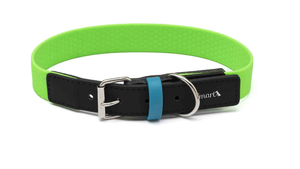 LEO PET COLLAR PVC VERDE 45X2,5 CM
