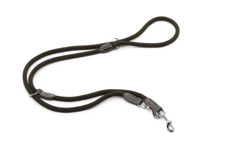 LEO PET CORREA DE ENTRENAMIENTO DE CUERDA DE ALGODÓN COLOR VERDE 1.2x200 CM