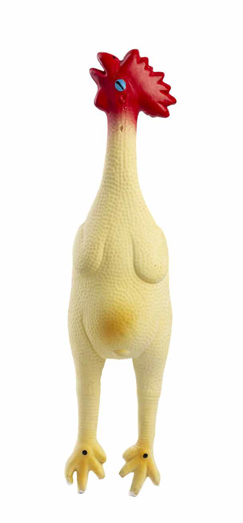 LEO PET JUGUETE POLLO DE LÁTEX 42CM