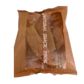 MY FRIENDS SNACK NATURAL AORTA DE TERNERA 75GR (BOLSA DE 15 UND.)
