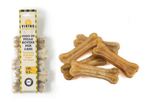 LEO PET HUESO PRENSADO 8,5 CM (BOLSA 5 UND.)