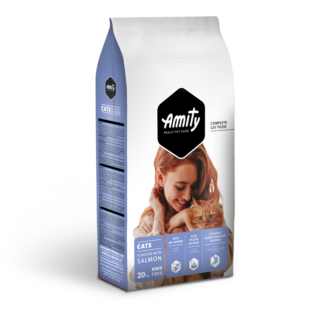 AMITY CAT ECO SALMÓN 20KG