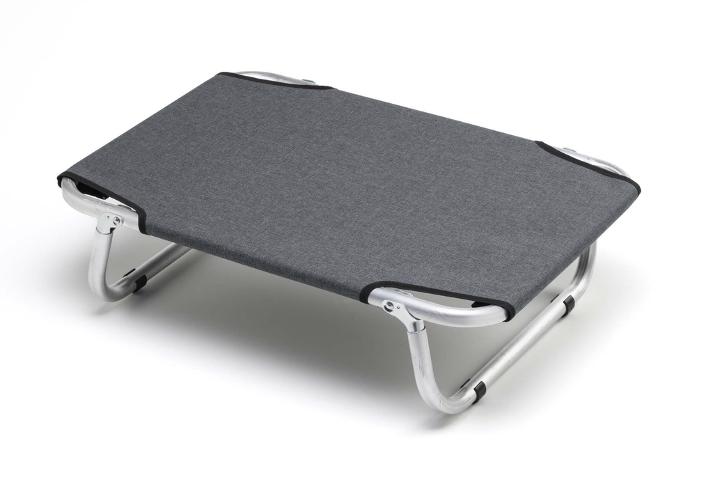 LEO PET CAMA METÁLICA GRIS 40X60CM