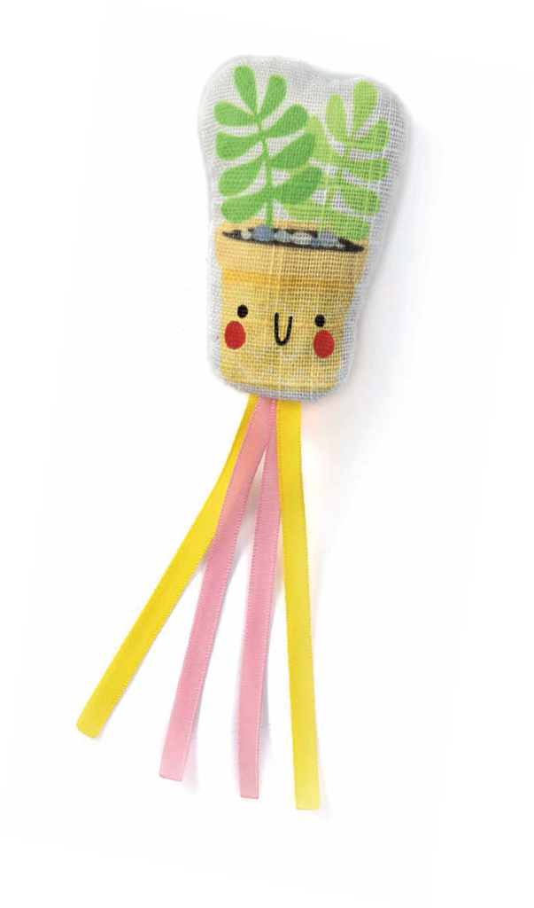 LEO PET JUGUETE PARA GATO "HELECHO" 9 CM 