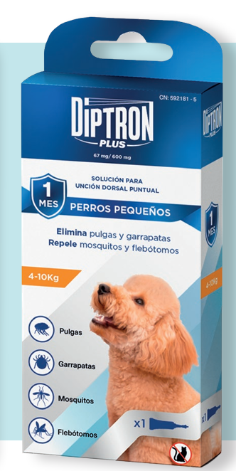 DIPTRON PLUS PERRO 4-10KG 