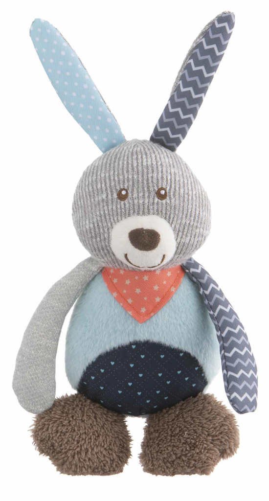 LEO PET JUGUETE TOY-CONEJO EN TEJIDO Y FELPA 