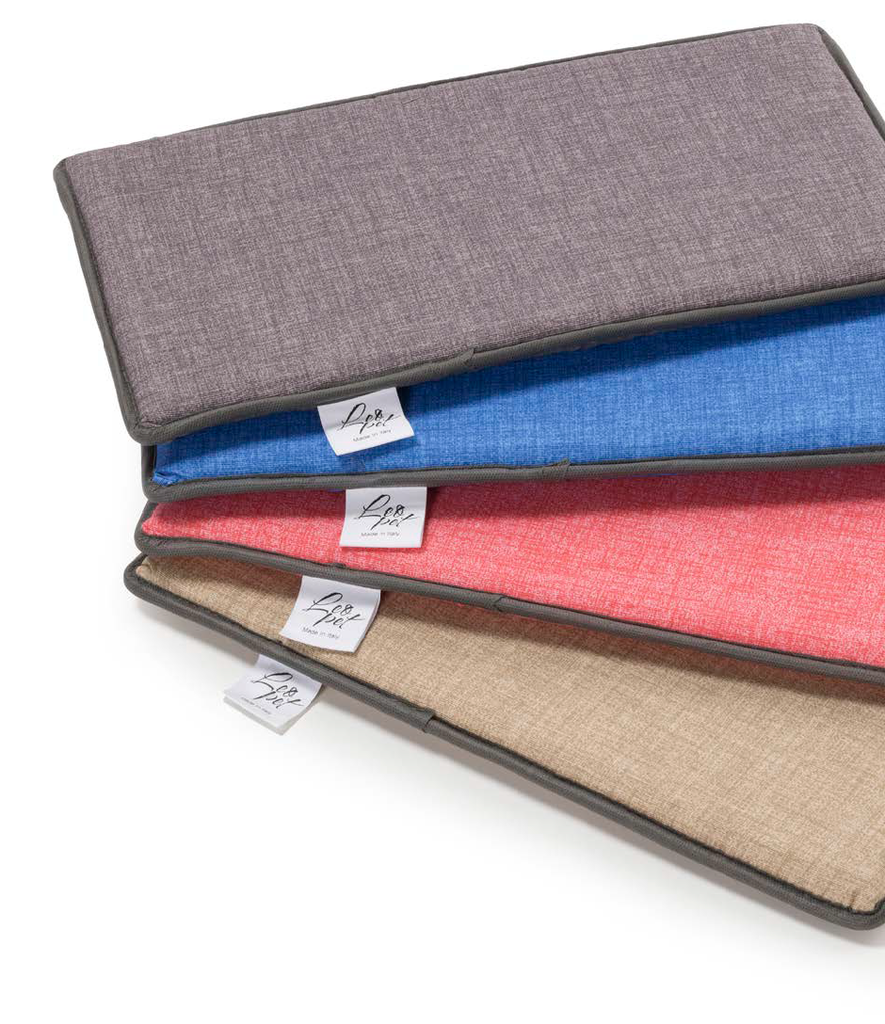 LEO PET COJÍN PARA TRANSPORTIN PRATIKO COLORES LISOS SURTIDOS TALLA M 23X38X2CM