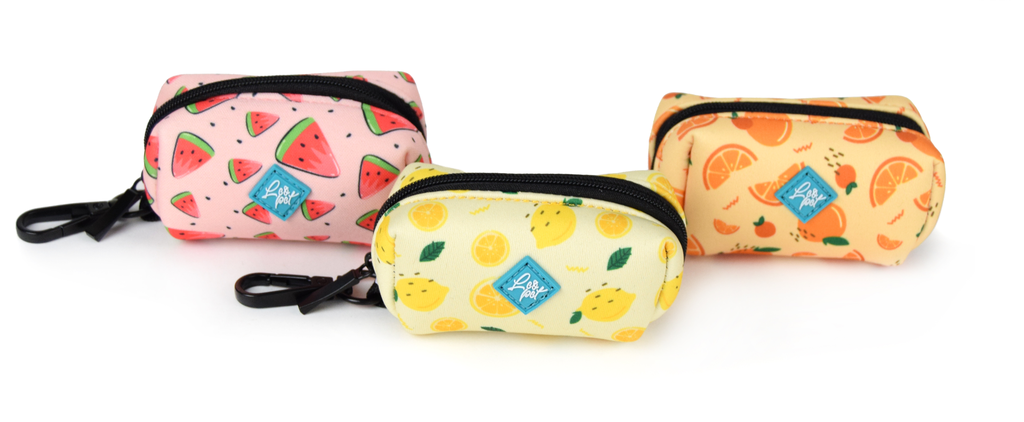 LEO PET DISPENSADOR DE BOLSAS SERIE FRUTAS 