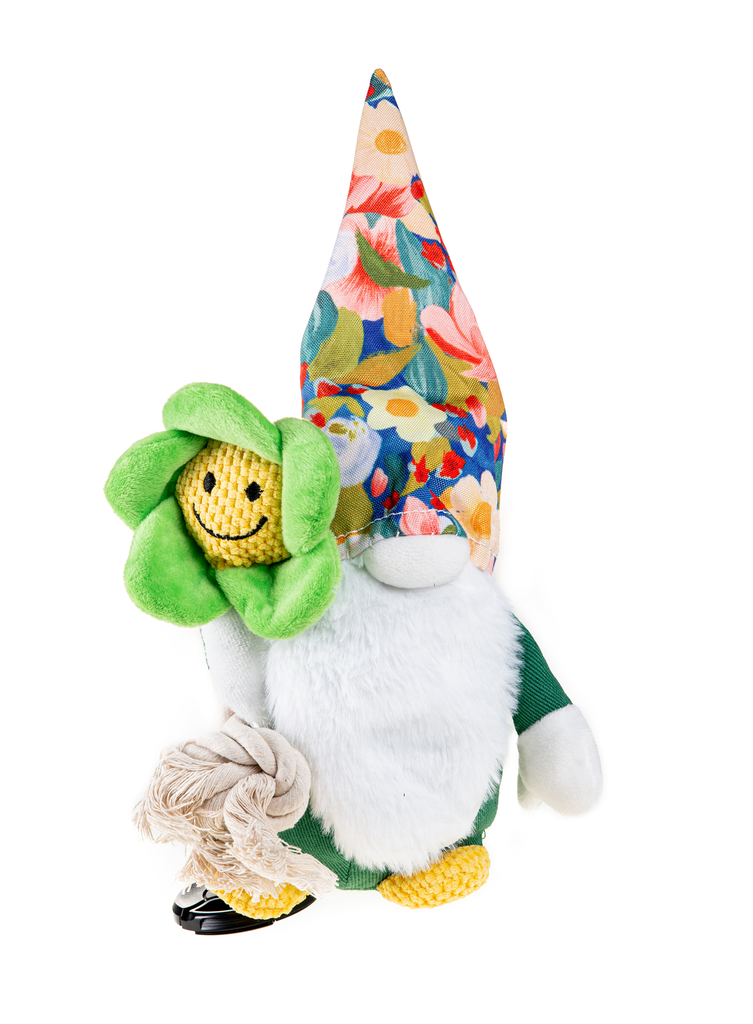 LEO PET JUGUETE DE LONA COLECCIÓN JARDIN "GNOMO" 34CM