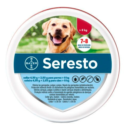 [41736] SERESTO PERROS + 8KG LATA