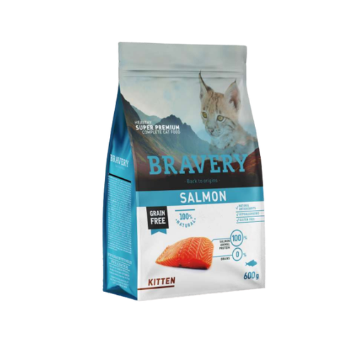 [04GA000600.0006.0032] BRAVERY CAT KITTEN SALMON 600 GR