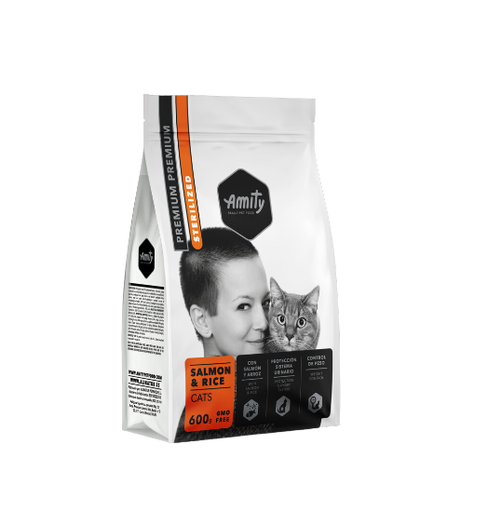 [04GA000600.0013.0032] AMITY CAT PREMIUM STERELIZED SALMON 600GR