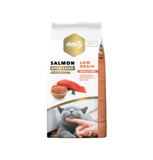 [04GA002000.0037.0192] AMITY CAT LOW GRAIN STERILIZED SALMON 2KG
