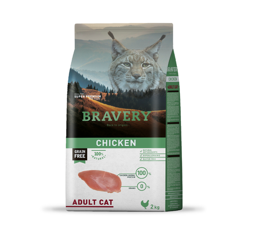 [04GA007000.0002.0056] BRAVERY CAT ADULT STERILIZED CHICKEN 7KG