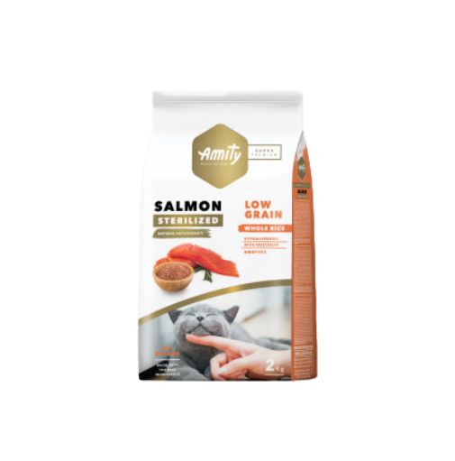 [04GA007000.0008.0060] AMITY CAT LOW GRAIN STERILIZED SALMON 7KG