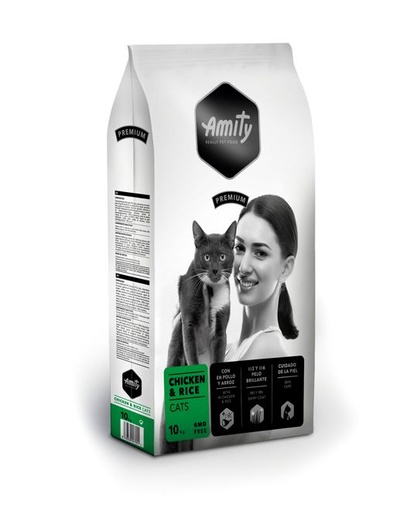 [04GA010000.0001.0040] AMITY CAT PREMIUM  ADULT CHICKEN 10KG