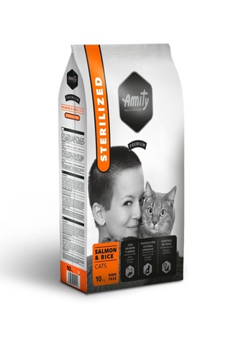 [04GA010000.0007.0040] AMITY CAT PREMIUM  STERILIZED SALMON 10KG