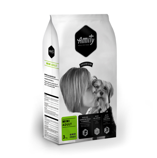 [04PE003000.0006.0096] AMITY DOG PREMIUM MINI ADULT CHICKEN&LAMB 3KG