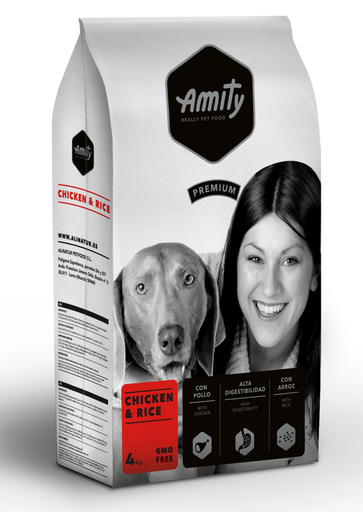 [04PE004000.0098.0096] AMITY DOG PREMIUM ADULT CHICKEN 4KG