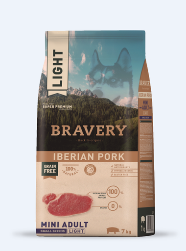 [04PE007000.0003.0056] BRAVERY DOG MINI ADULT LIGHT 7KG