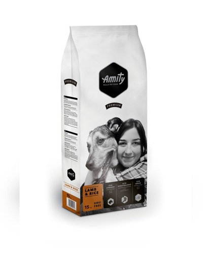 [04PE015000.0008.0027] AMITY DOG PREMIUM ADULT LAMB 15KG