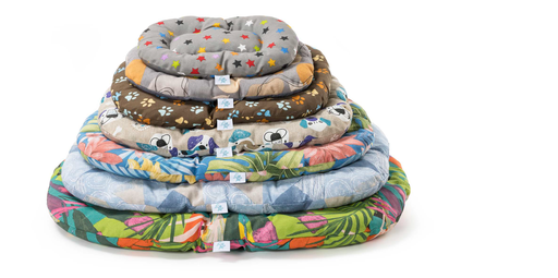 [1199000] LEO PET JUEGO DE 7 COJINES DE TELA MIXTA FLOCONNE