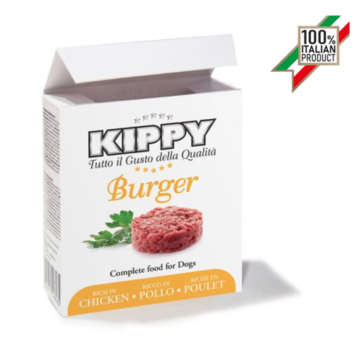[1290] KIPPY DOG HAMBURGUESA POLLO 100GR (20 UND.)