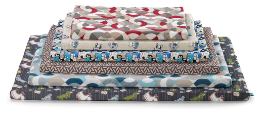 [1459000] LEO PET COLCHÓN MARTE CON CREMALLERA 60X100X4H CM TELAS MIXTAS