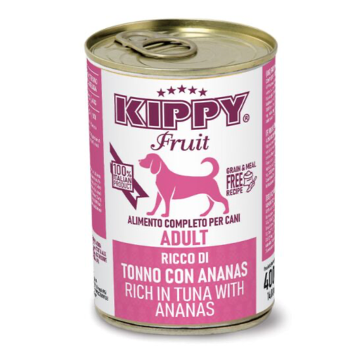 [1975] KIPPY DOG ADULT PATÉ ATÚN CON PIÑA 400GR (24 UND.)